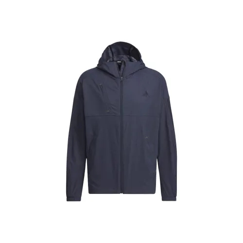 Adidas AEROREADY Куртки и Пальто Мужские Темно-синий