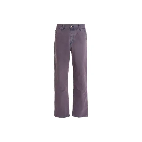 Carhartt WIP Purple Men's Jeans Кархарт WIP Фиолетовые Мужские Джинсы