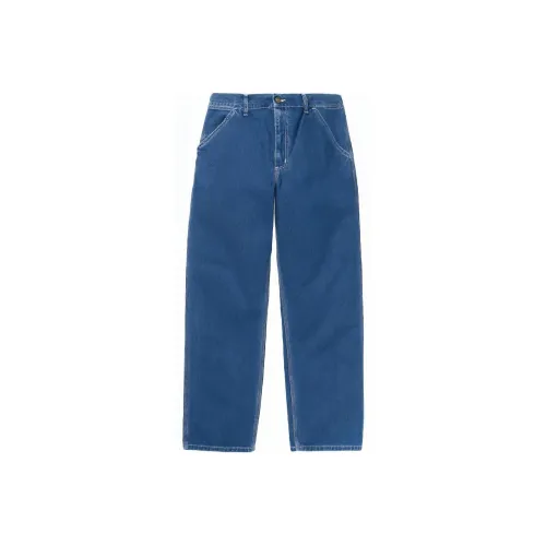 Carhartt WIP Джинсы Мужские Светло-Синие