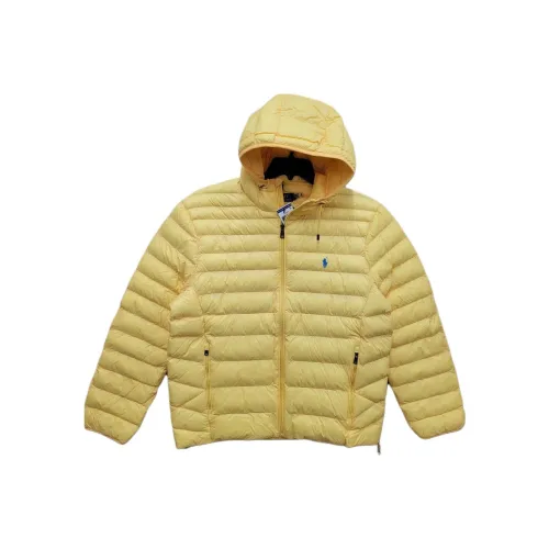 Ralph Lauren Желтый Мужской Пуховик