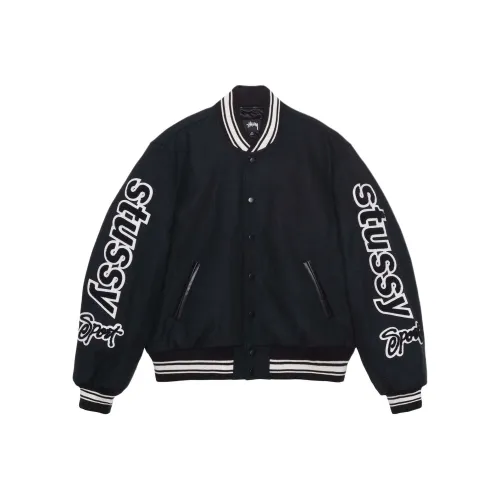 Stussy SS24 Varsity Куртка Соревнование Куртки Пальто Мужской