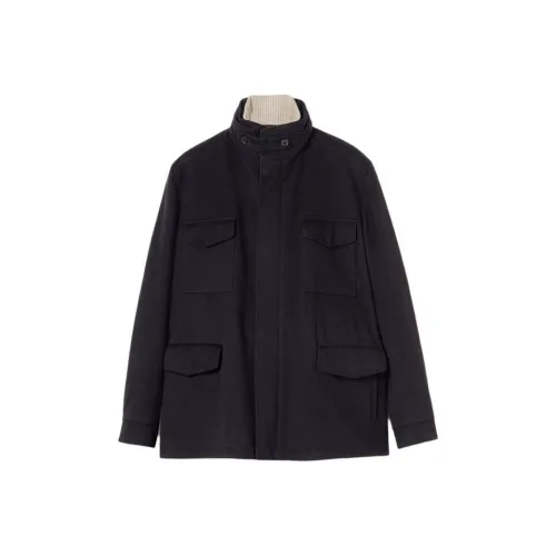 Loro Piana Черные Мужские Куртки