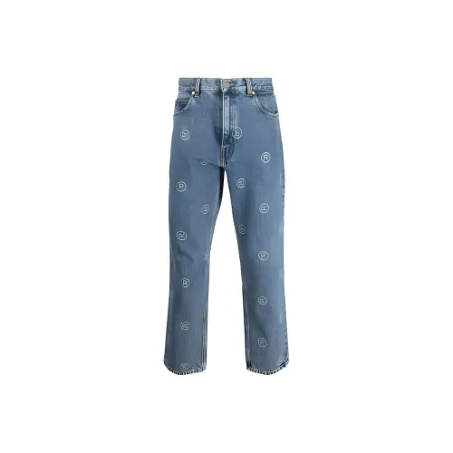 MARTINE ROSE Blue Men's Jeans MARTINE ROSE Синий Мужской Джинсы