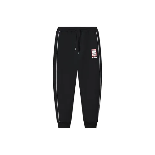 FILA Глубокий Черный Мужские Вязаные Спортивные Штаны