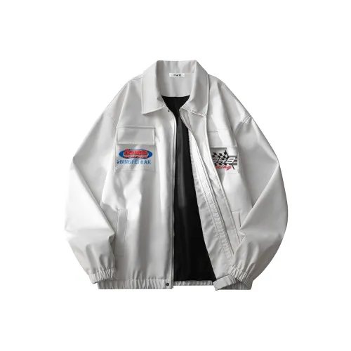 Ice Flying Кожа Куртка Унисекс