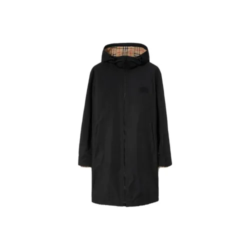Burberry FW23 Тренчкот Мужской Черный