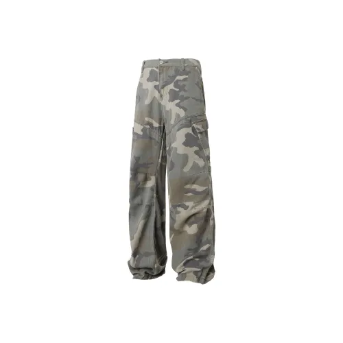 ELCORO Камуфляж Мужские Джинсы