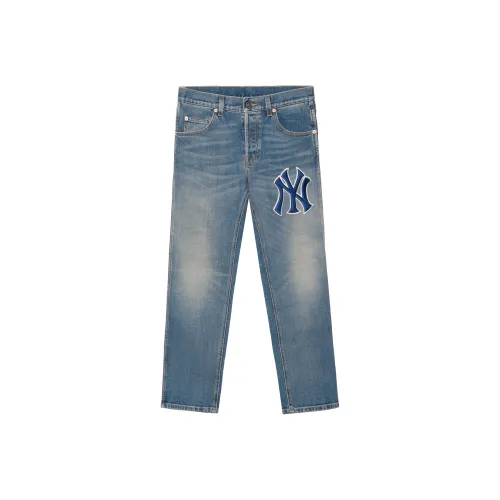 GUCCI Blue Men's Jeans GUCCI Синий Мужские Джинсы