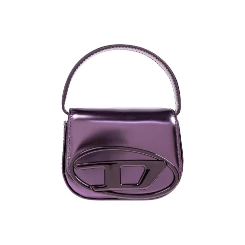 DIESEL Кожа Одно Плечо Сумка Женская Фиолетовая