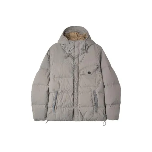TEN C Down Jacket Men's Light Gray
