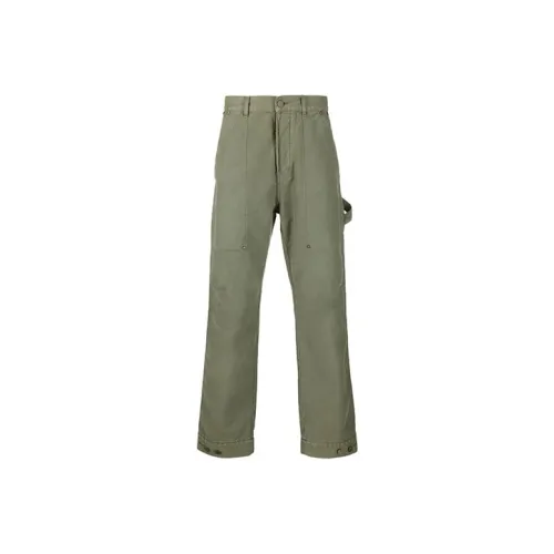 PALM ANGELS Green Men's Jeans PALM ANGELS Зеленые Мужские Джинсы