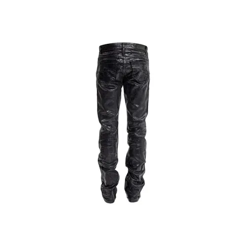 P.M.W FW22 Узкие брюки джинсы мужской черный