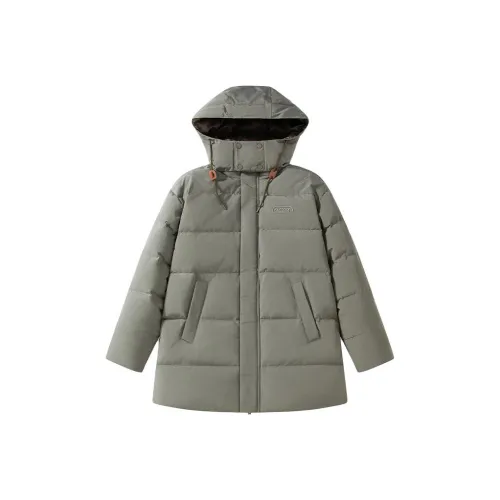 OUTDOOR PRODUCTS Пуховик Мужской Оливково-зеленый