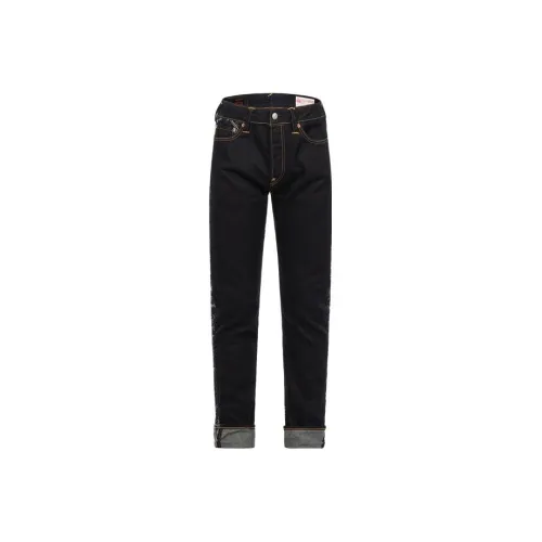 EVISU Blue Men's Jeans EVISU Синий Мужские Джинсы