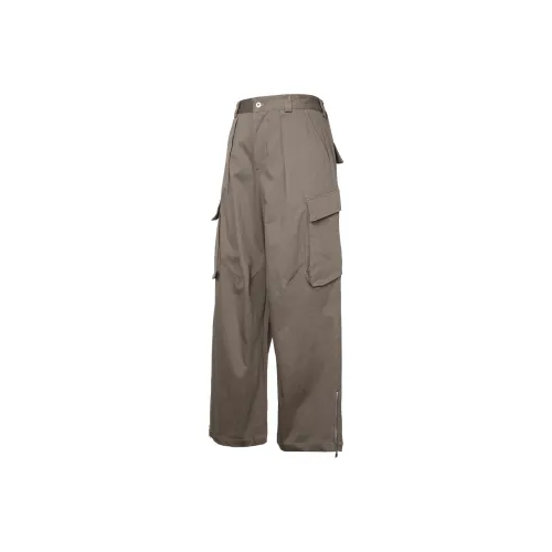 ROARINGWILD ARCH Коричневые унисекс брюки с карманами