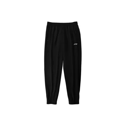 Лайнер Вязаные Тренировочные Штаны Мужские Черные