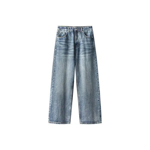 WILLIAM FOX SONS Джинсы Унисекс Синий