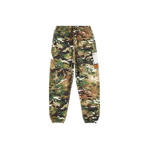 HERON PRESTON Зеленые Мужские Вязаные Спортивные Штаны