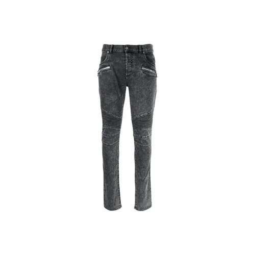 BALMAIN Мужские черные джинсы