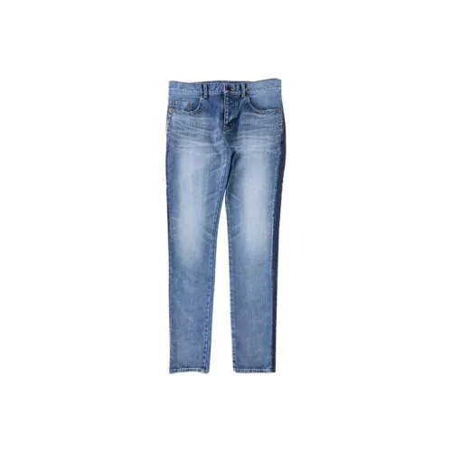 SAINT LAURENT Blue Men's Jeans SAINT LAURENT Синий Мужские Джинсы