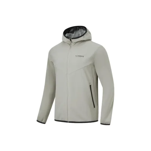 LINING Тренчкот Мужской Скальный Серый