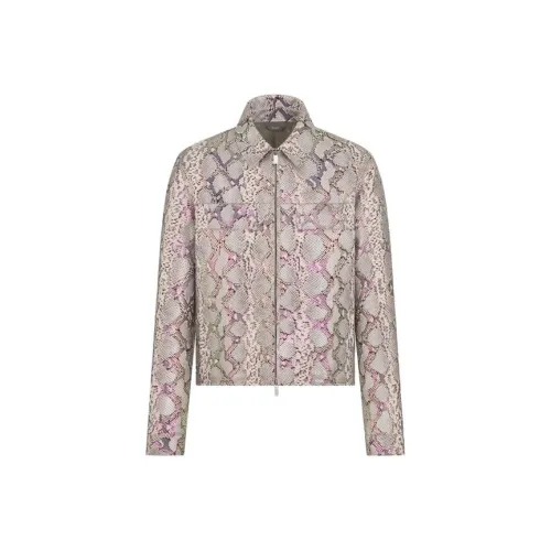 DIOR Многоцветные Мужские Кожаные Куртки