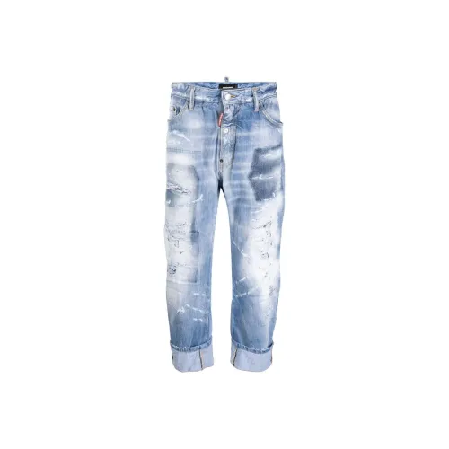 DSQUARED 2 Blue Men's Jeans DSQUARED 2 Синий Мужской Джинсы