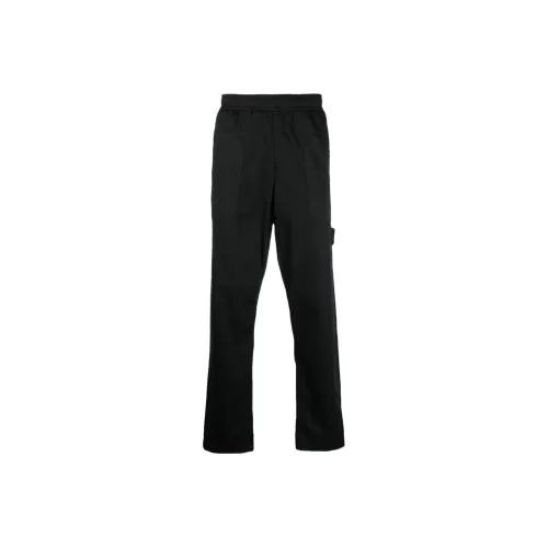 Stone Island Ghost Collection Черные Мужские Вязаные Спортивные Штаны