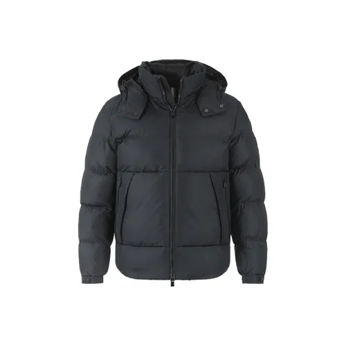 Hugo Boss SS24 Хлопковый пуховик Мужской Черный