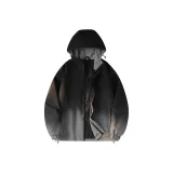 Чёрный градиент (с капюшоном)