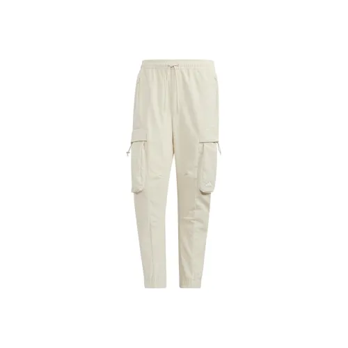 Adidas Вязаные Тренировочные Штаны Мужские Бежевые