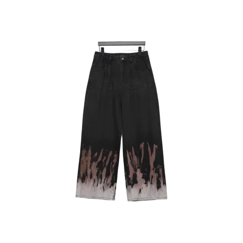 RAYSHOW Мужские черные джинсы