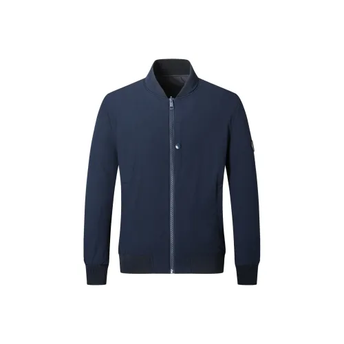 SEPTWOLVES Пуховик Мужской Темно-Синий