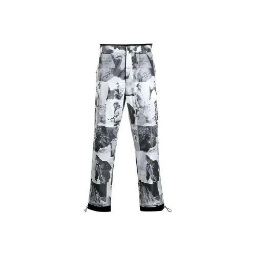 MONCLER Черные Мужские Вязаные Спортивные Штаны