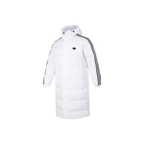 Adidas Originals Clover Series Пуховик Мужской Белый