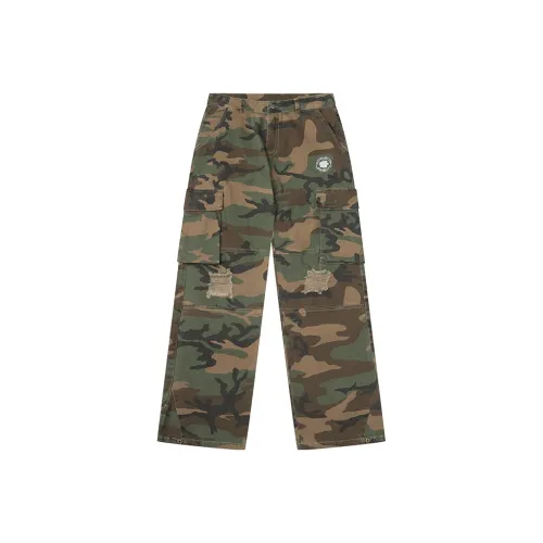 PRO Городские Карго Брюки Унисекс Камуфляж