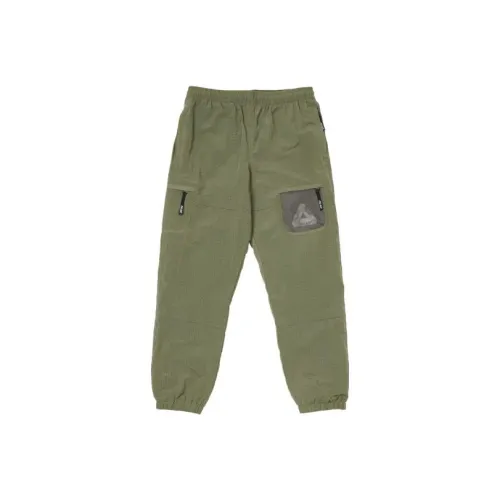 PALACE Army Green Men's Cargo Pants PALACE Армейские зеленые мужские карго брюки