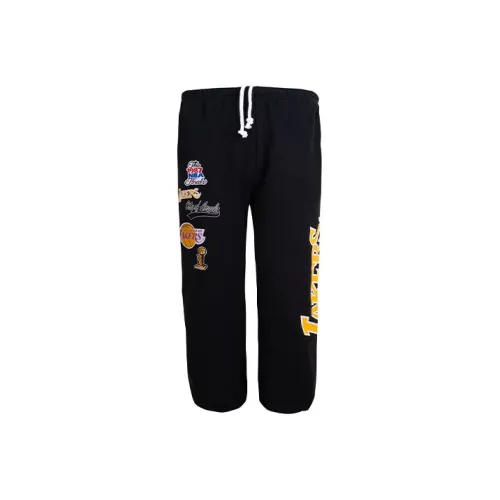 Mitchell Ness Черные Мужские Вязаные Тренировочные Штаны