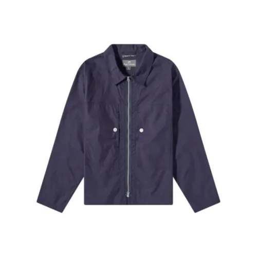 NIGEL CABOURN Темно-синие мужские куртки