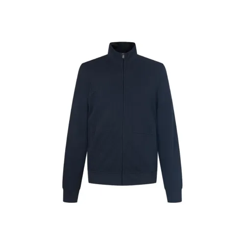 Corneliani Темно-синие мужские куртки