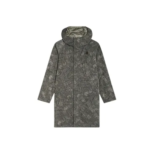 BERLUTI Дымчатый Серебряный Мужской Парки