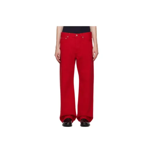 Jacquemus Red Men's Jeans Джинсы Jacquemus красные мужские