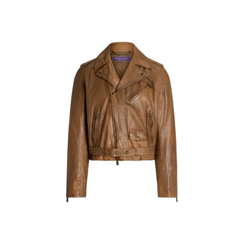 Ralph Lauren Gold Мужская кожаная куртка