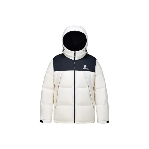 CAMEL Многоцветный Микро Loose Термо Усиление Теплоизоляционный Водостойкий Ветрозащитный Шнур С капюшоном Пуховик Унисекс