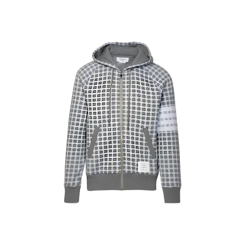 THOM BROWNE Серый Мужской Куртки