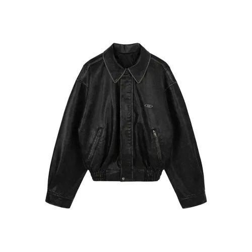 MOONWAV Кожаные куртки и пальто унисекс