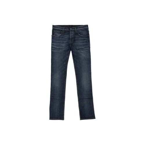 GUCCI Blue Men's Jeans GUCCI Синий Мужские Джинсы