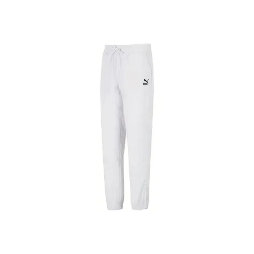 PUMA Серые Мужские Вязаные Тренировочные Штаны