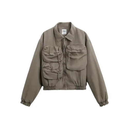 ZARA Коричневый Мужские Куртки
