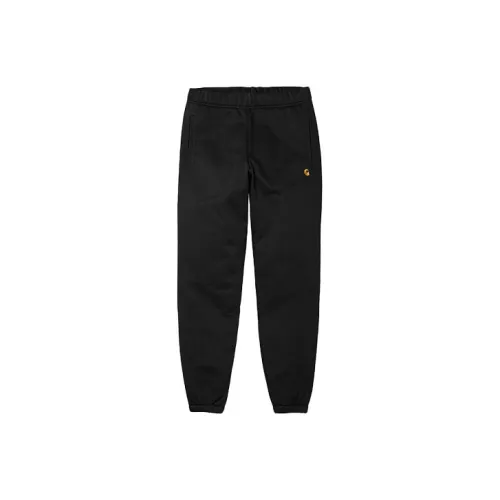 Carhartt WIP Черные Мужские Вязаные Спортивные Штаны